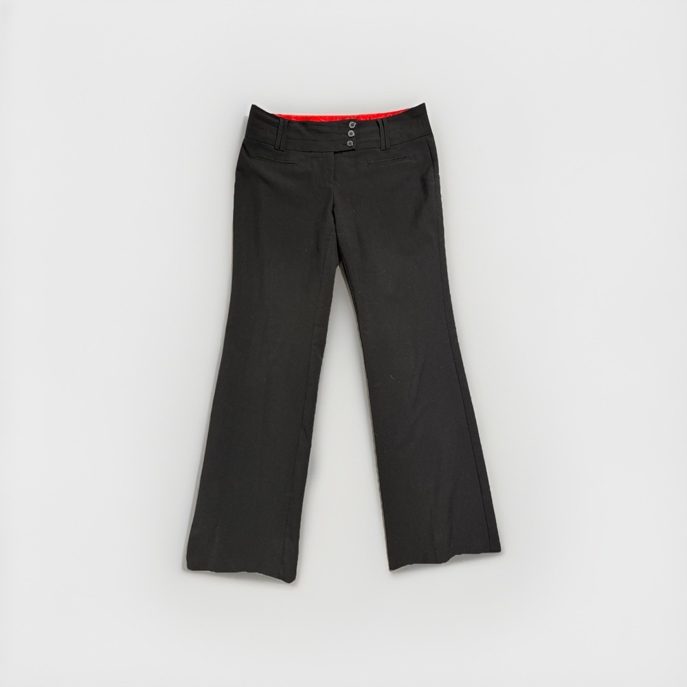 Joe Benbasset black dress pants, button closure, women's junior's size 11